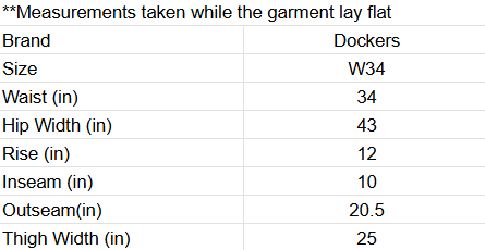 Watermelon Dream Mens Khaki Shorts - 34