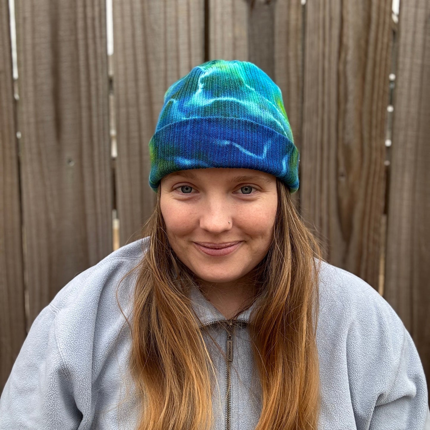 Cool Energy Ribbed Tie Dye Beanie