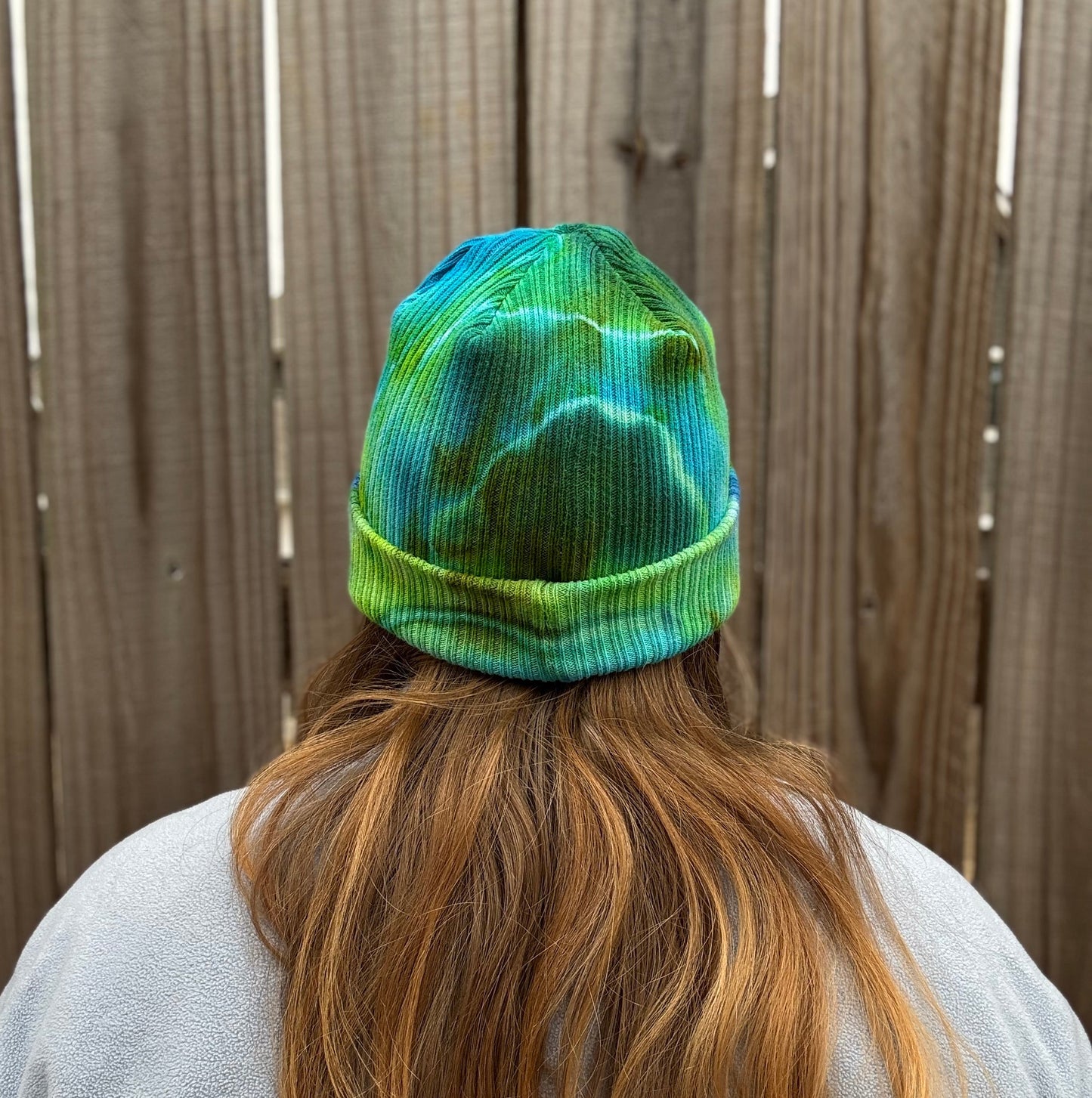 Cool Energy Ribbed Tie Dye Beanie