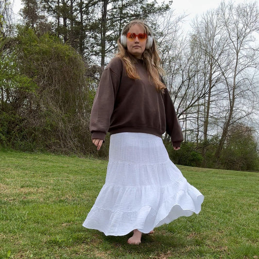 Take-Out Skirt (Preorder) | Tie Dye Skirt for Women - Flowy Summer Skirt with Pockets