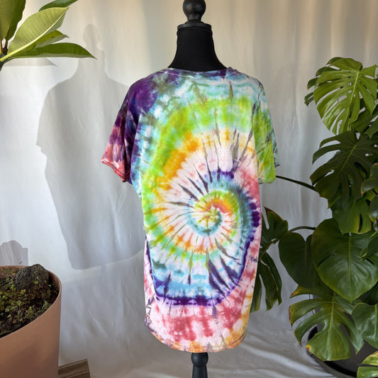 Rainbow Spiral T-shirt Tie Dye