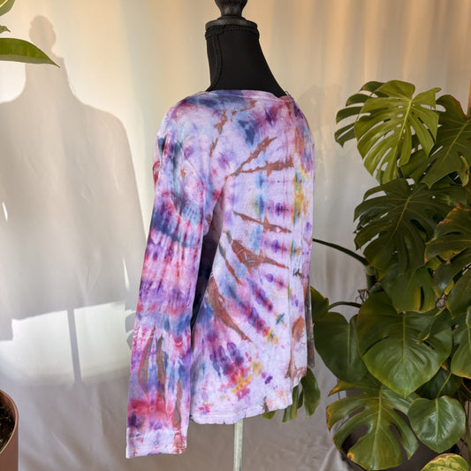 Lavender Haze Purple Tie Dye Long Sleeve